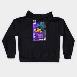 Trippy Liquid Design Kids Hoodie